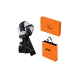 Чёрный Светло-Серый [Мягкая Ткань/Ветрозащитный Температурный Замок]