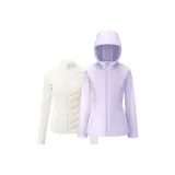 Закат Фиолетовый+Белый Пуховые Подкладки