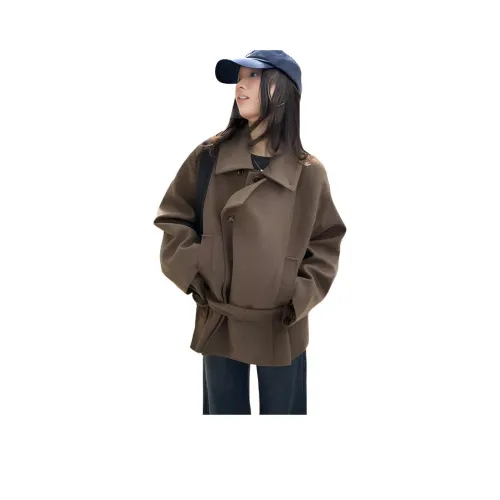 EFCR Кофе Женские Пальто