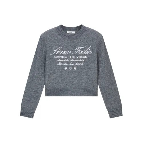 SANSE Серый Женский Трикотаж