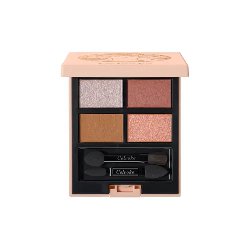 Celvoke Vatic Искрящаяся кисть для теней Palette Естественный цвет лица 4г