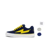 Темно-синий, желтый, шнурки [премиум, улучшенный, более удобный и прочный] (включает 1 упаковку белых и синих шнурков)