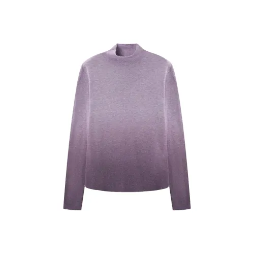 MOHANYIMEI Фиолетовый Женские Свитера