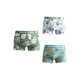 Цвет 1, 5-Удобный, 100% хлопок, Группа E [3 упаковки, антибактериальный]