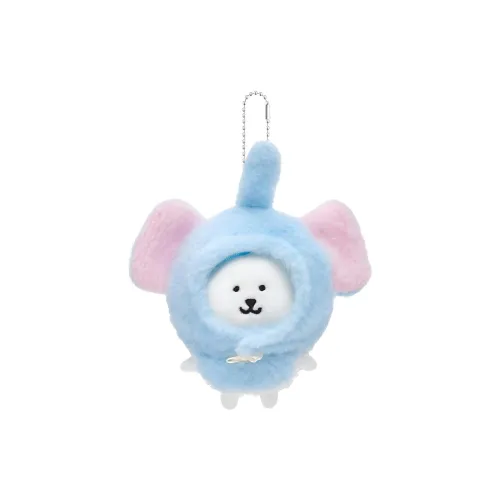 Дружба Cartoon Cute Смешной Медведь Костюм BLUE ELEPHANT Плюшевый Брелок 10 см Высота