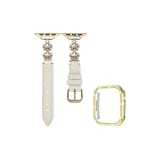 [Белое золото + Одиночная строка вырез золотой ромб оболочка]