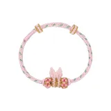 Ручной браслет с шнурком - Кролик из китайского зодиака