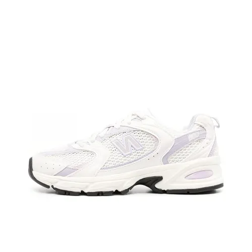New Balance NB 530 Амортизация Низкий Топ Повседневная Обувь Унисекс Белый Фиолетовый