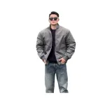 Речной камень, серый, утеплённый