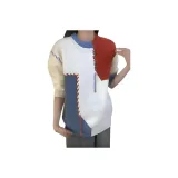 Белый и оранжевый