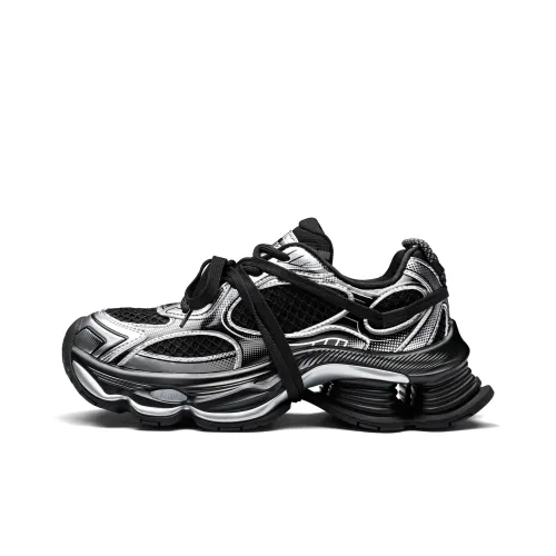 KAPPA Спина к Спине Устойчивые к истиранию Противоскользящие Низкий Топ Толстая подошва Кроссовки Женские