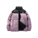 Фиолетовый воротник-стойка, городской, минималистичный