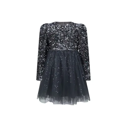 Little MO CO. Темно-серые платья KIDS