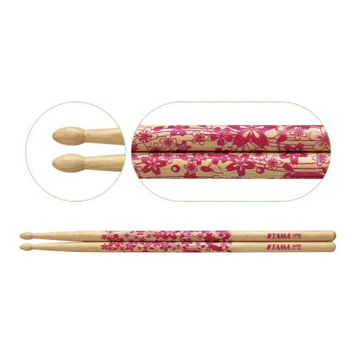 Tama Вишневый цветок Разрисованные барабанные палочки