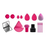 Сумка для покупок, 16 шт., с зеркальцем, комплект розово-красный