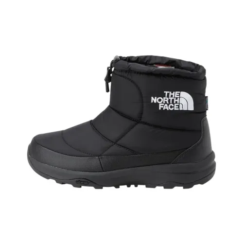 The North Face Nuptse Водонепроницаемые Короткие Сноубутсы Унисекс Черные