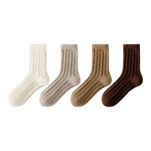 QINGYING Женские носки MID до икры