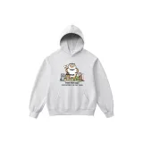 Бело-серый вереск [Утолщенная флисовая подкладка]