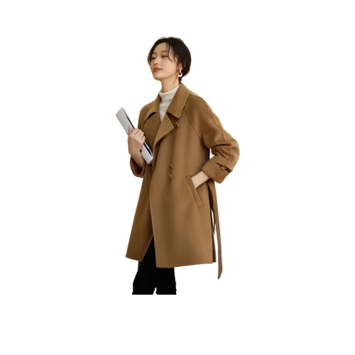 Mo Han Yi Mei Куртка Женская Warm Camel