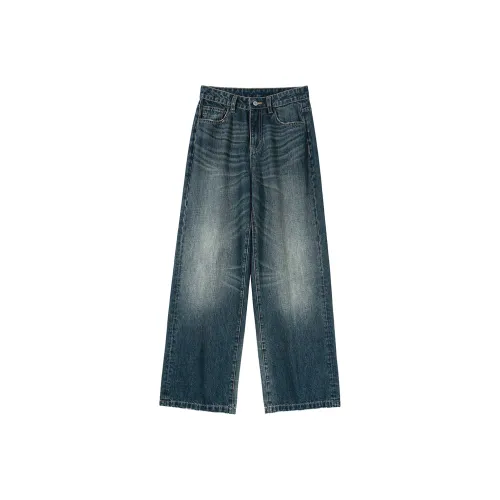 COUNTRY MOMENT Винтаж Темно-синие Женские Джинсы