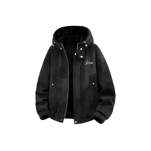 SUBEIQINGNIAN Хлопковый пуховик унисекс