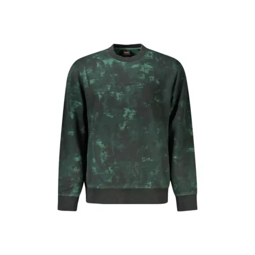 Hugo Boss Зеленый Мужской Свитшот