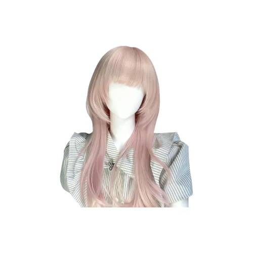 YOUXI Высокий уровень Jellyfish Head Princess Cut Женская парик Интернет Famous Everyday Pink Gradient Correcting