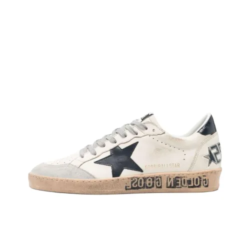Golden Goose Ball Star Low Топ Скейтборд Кроссовки Мужские Белые