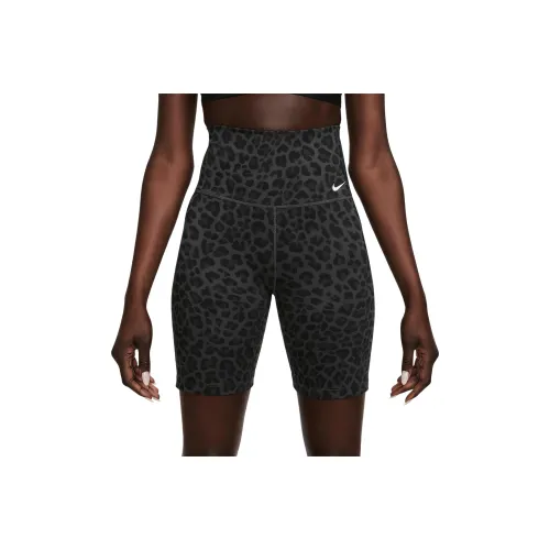Nike Темный дымчато-серый Женские спортивные шорты