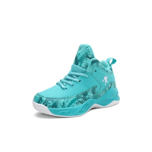 ZHIO Противоскользящие устойчивые к истиранию легкие с амортизацией баскетбольные кроссовки для детей