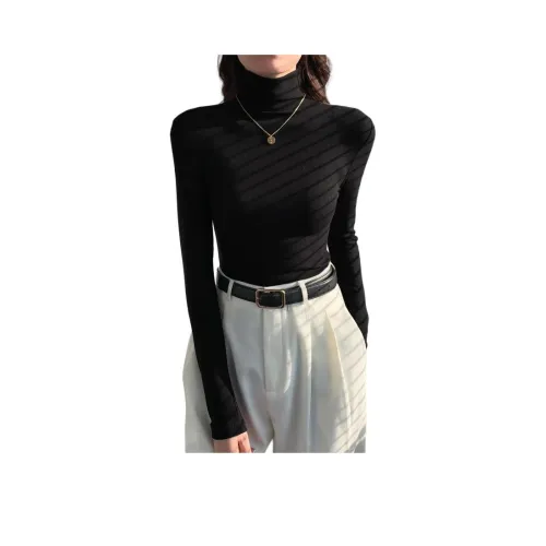 DOUBLE STAR 88 Черные Женские T-рубашки