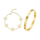 Клевер четырехлистный Набор [Белый]