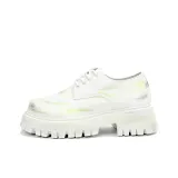 Белый, потертый, двухцветный