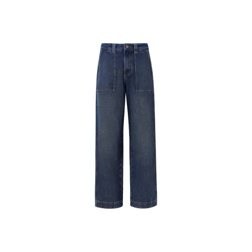 ROMI STUDIO Темно-синий женский джинсы