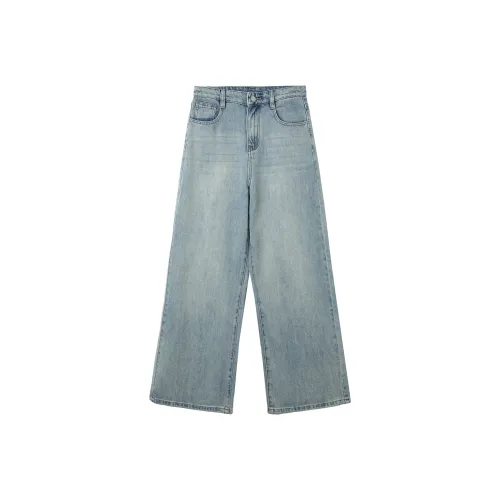 MALEMONKEY Светло-синие женские джинсы