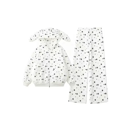 MIMOSA CHUR Кроличий ушный комплект Звезды Набор Женские Пижамные комплекты