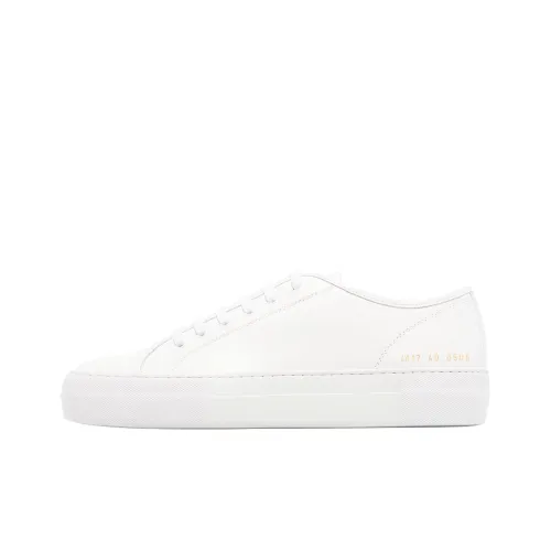 COMMON PROJECTS Tournament Low Топ Стильные Скейтбординги Женские Белые