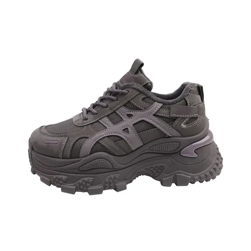 KLJK Низкий топ толстая подошва кроссовки женские