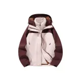 Бордовый/Липовый Яблоко Розовый (3-в-1, с подкладкой)