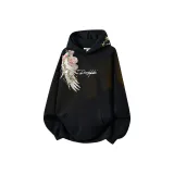 Тяжелый полиэстер-хлопок, черный (с флисовой подкладкой)