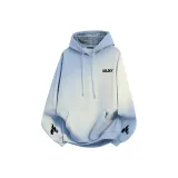 Небесный синий в клетку