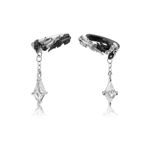 LuluCanaan Сплав Нижняя заколка On Серьги Женские