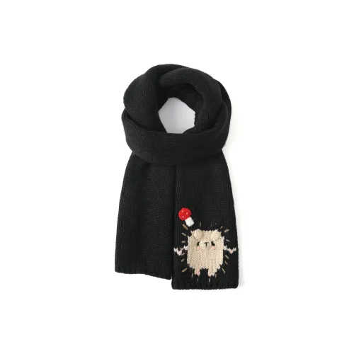 DUSHILIREN Плюшевые пряжа шарфы унисекс