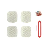 [Айвори 4 шт Ледяные кубики Голова медведя + Инструмент]