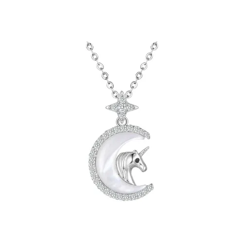 ZEGL Серебро S925 Ожерелье Женское