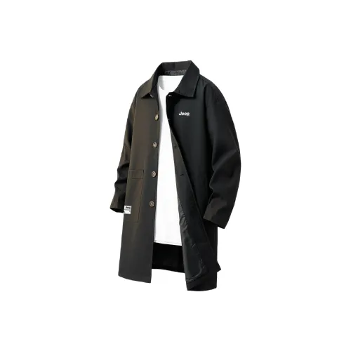 Jeep Lifestyle Outdoor Casual Тренчкот Унисекс