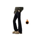 Чёрный [утолщённая флисовая подкладка]