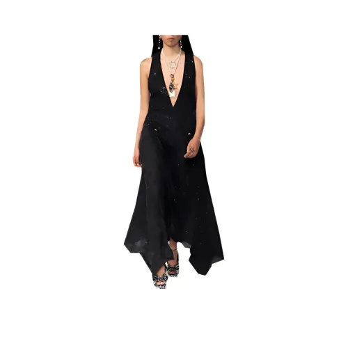 CHANEL SS24 24C Sleeveless Dress Women's Black CHANEL SS24 24C Без рукавов Платье Женское Черное