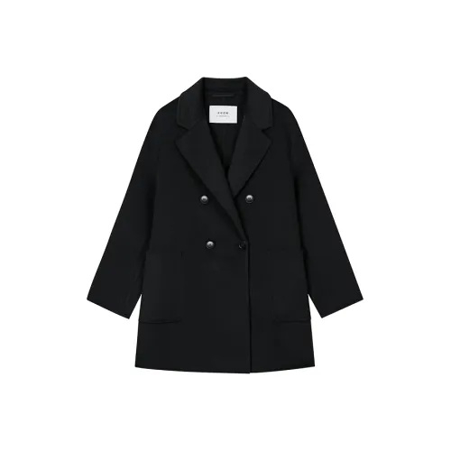 Mo Han Yi Mei Пальто Женское Черное