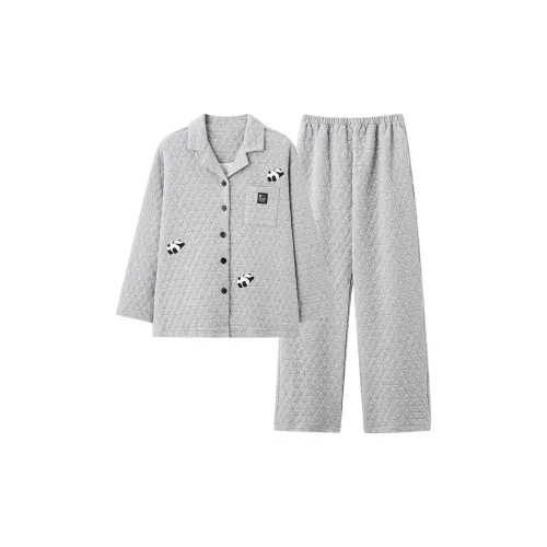 MADALLO Светло-серый Женский комплект пижам